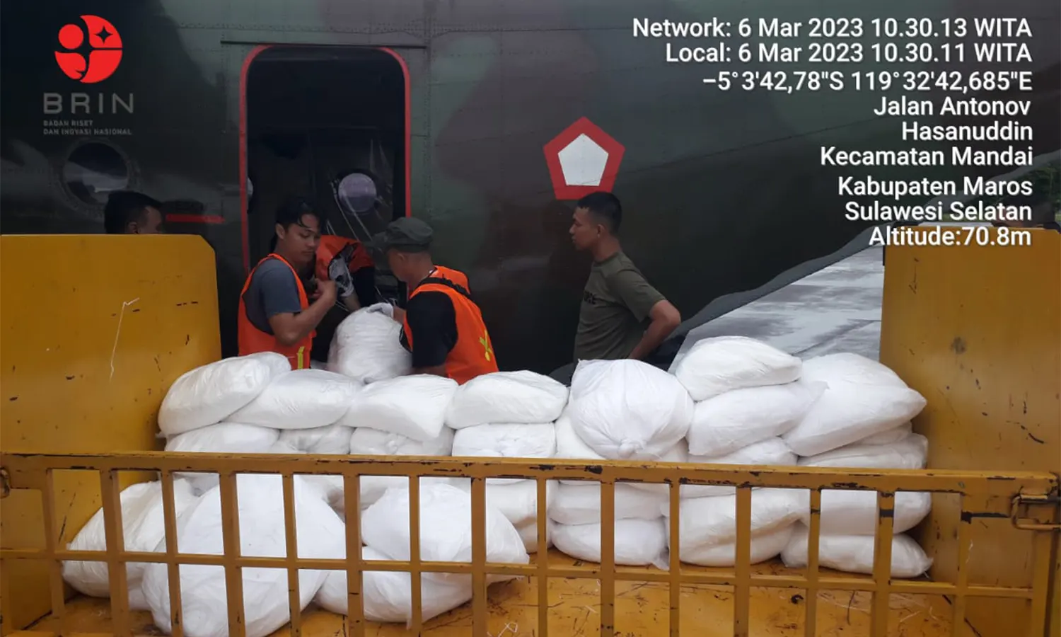 BNPB bersama BRIN Lakukan TMC Antisipasi Cuaca Ekstrem Wilayah Sulsel