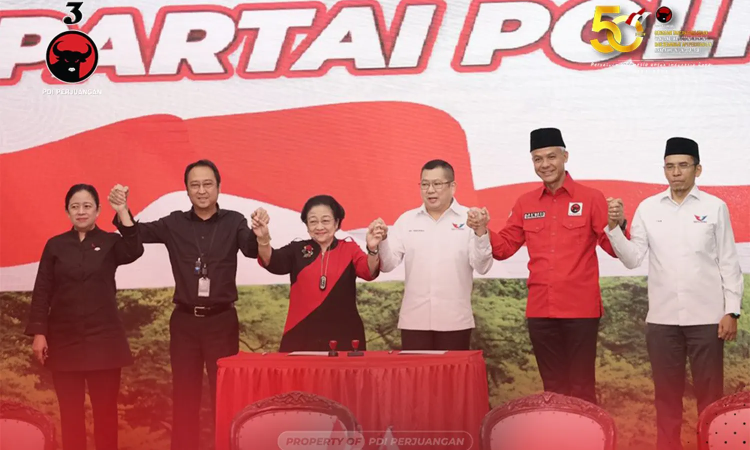 Partai Perindo Resmi Dukung Ganjar Pranowo sebagai Capres