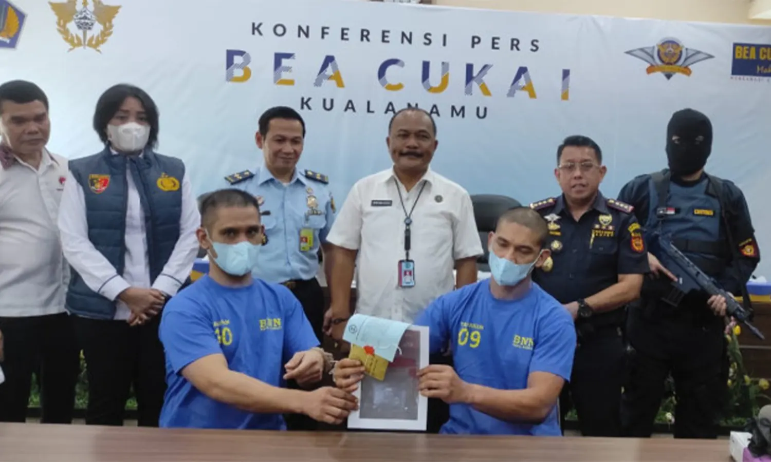 Bawa Narkotika, 2 Warga Malaysia Dibekuk di Bandara Kualanamu
