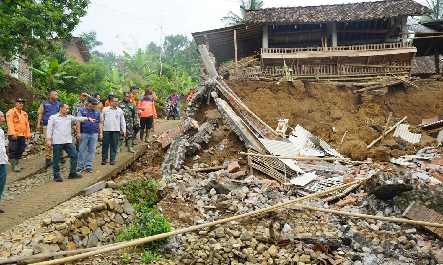 BPBD: Retakan Tanah Rawan Longsor Ancam 500 Jiwa di Jember