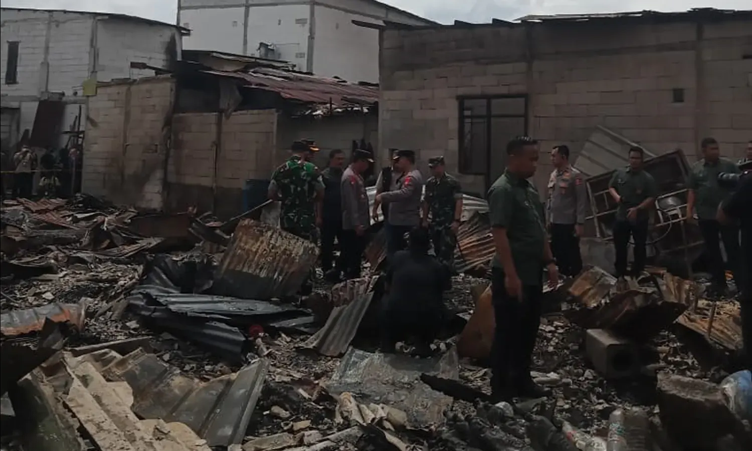 Kebakaran di Grogol Selatan Tewaskan 1 Orang Warga
