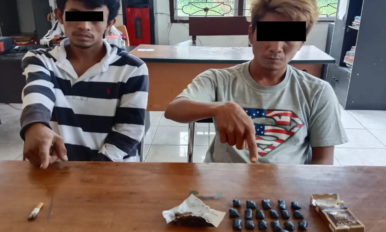Bawa 19 Paket Ganja, 2 Pria di Simalungun Diamankan Polisi