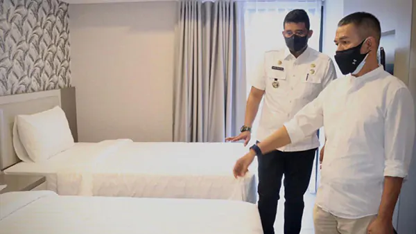 Bekas Hotel Soechi Diresmikan Jadi Tempat Isolasi Mandiri Gratis