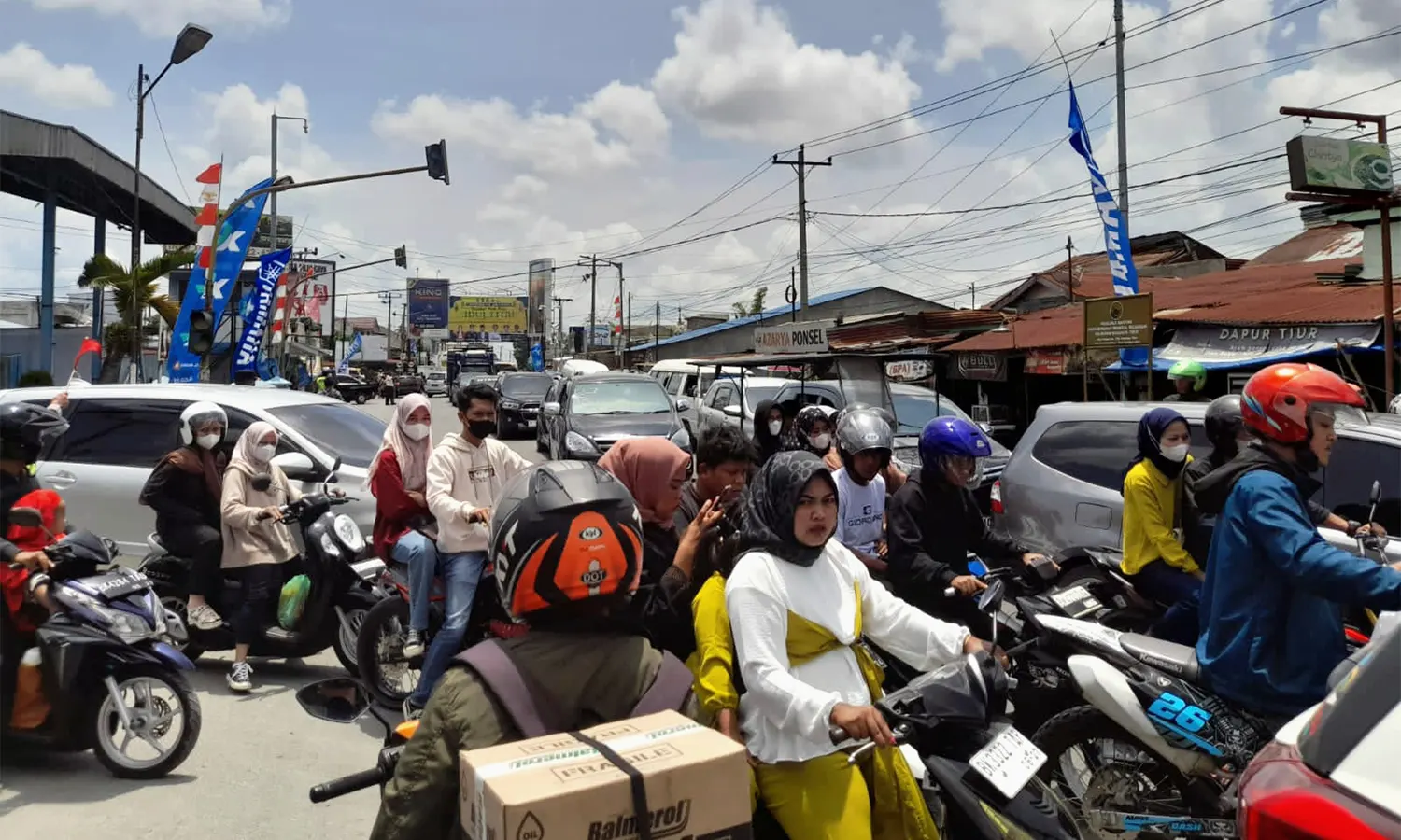 Arus Balik Mudik 2023 di Pematang Siantar, Warga: Macet Ganggu Pengguna Jalan