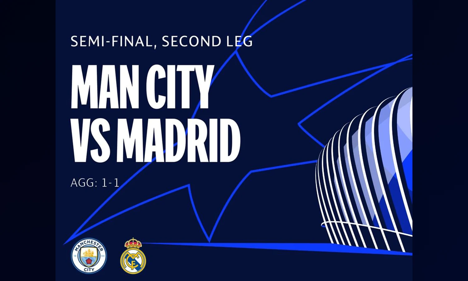 5 Catatan Menarik Jelang Laga Manchester City vs Real Madrid di Semifinal Liga Champions 2022/2023