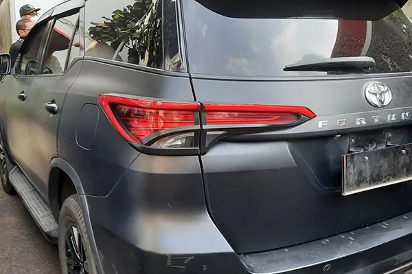Sopir Mobil Fortuner Bernomor Polri Lawan Arah, Hingga Tabrak 2 Mobil di Jaksel Ditetapkan Tersangka