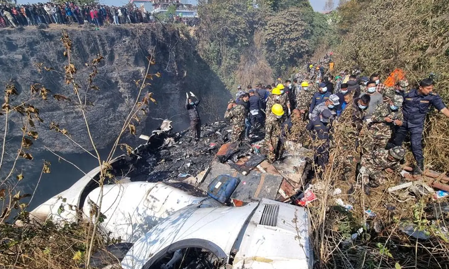 70 Jenazah Ditemukan, Pencarian 2 Penumpang Yeti Airlines yang Masih Hilang Dilanjutkan Hari Ini