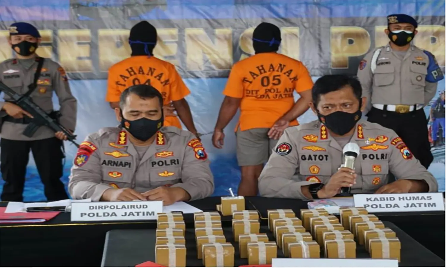 5.000 Detonator Bom Ikan Diamankan di Situbondo, 2 Pengirim Ditangkap