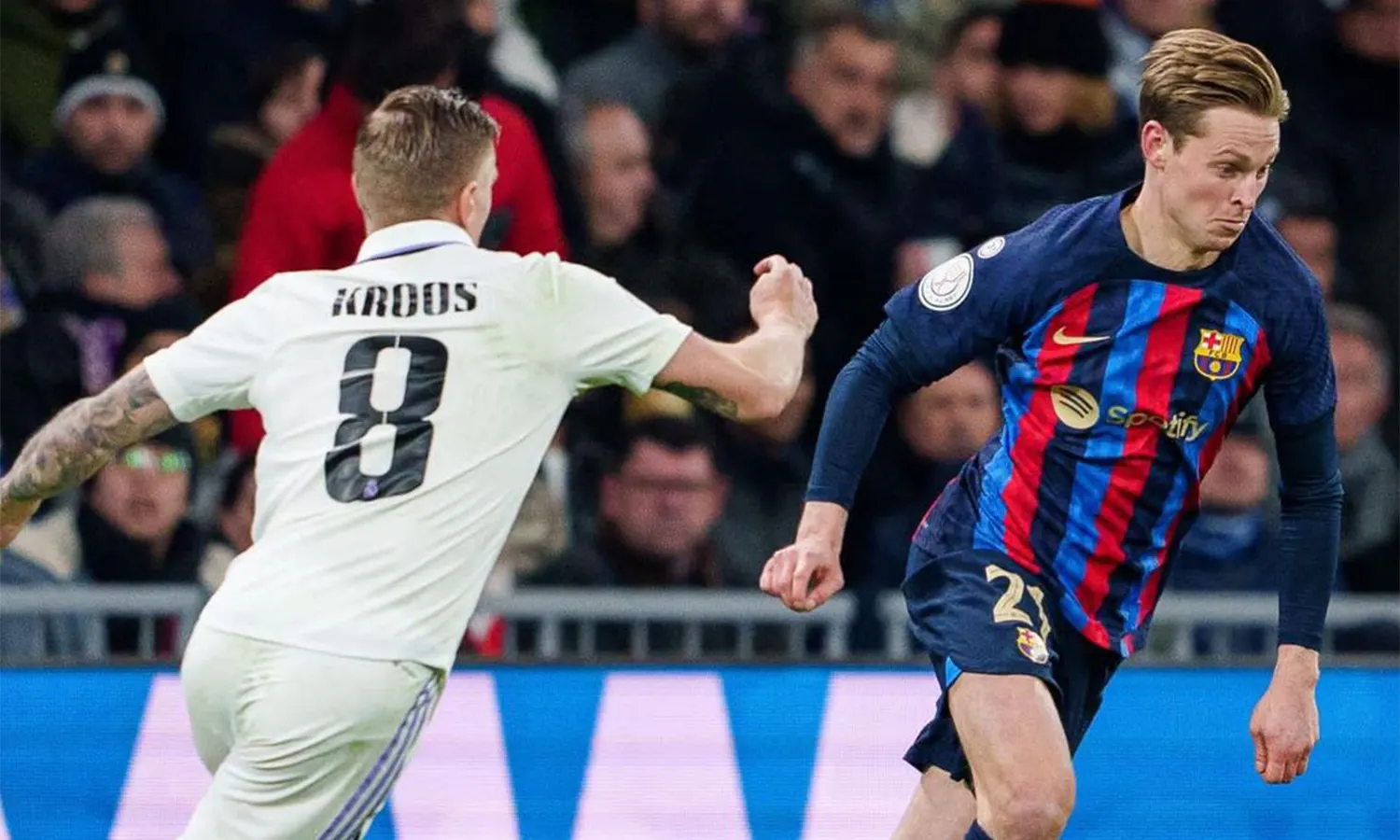 Magician! Frenkie De Jong Tampil Menakjubkan di Santiago Bernabeu