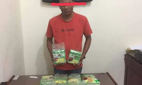 Polisi Pura-Pura jadi Pembeli, Kurir Sabu Asal aceh Diamankan di Tebing Tinggi