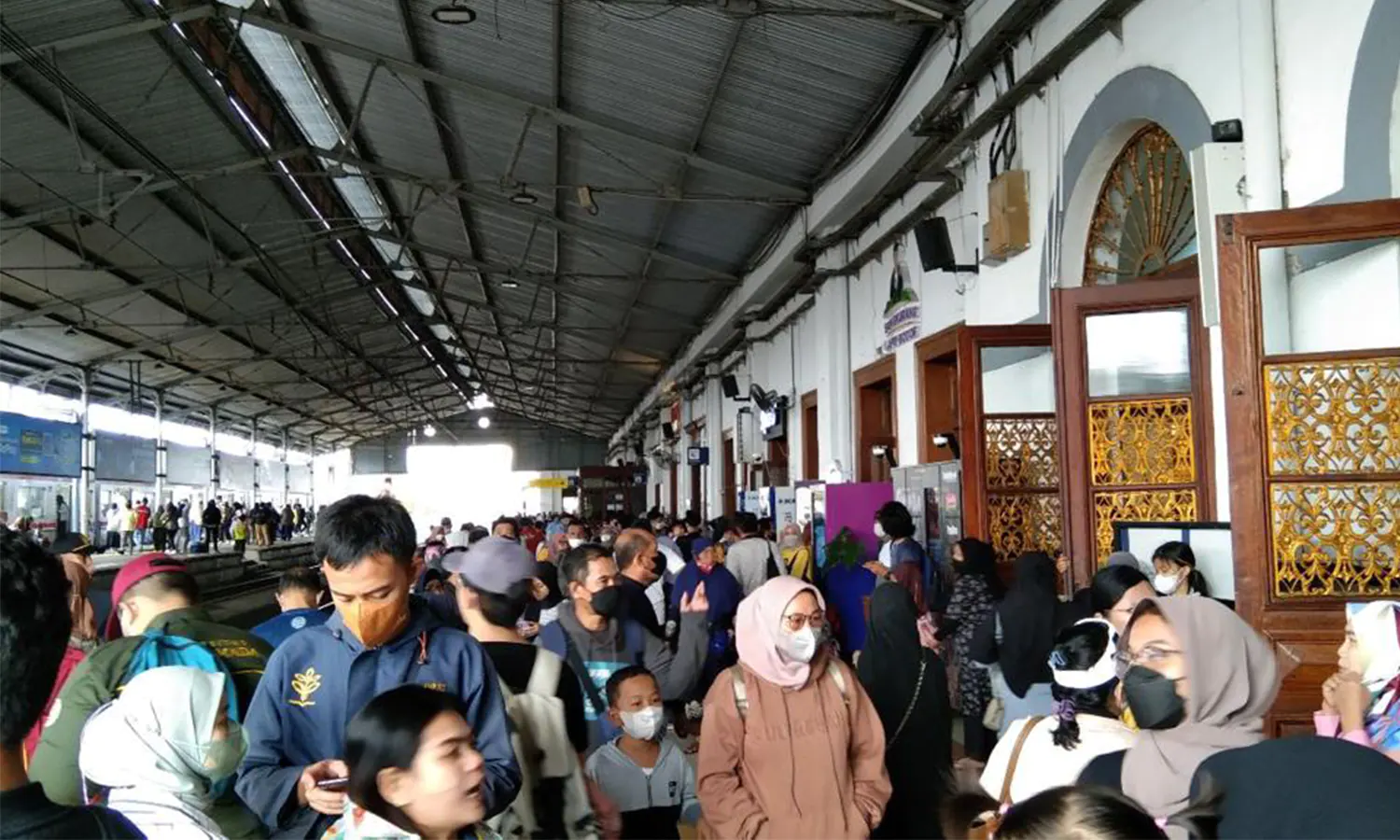 Volume Penumpang Kereta Api Mencapai 466 Ribu di Libur Panjang Imlek
