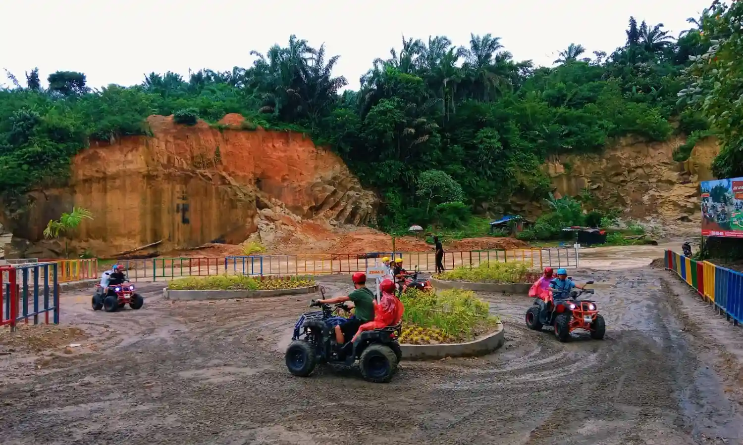 Sensasi Menggeber ATV Sijambe, Wajah Baru Wisata Kota Pematang Siantar