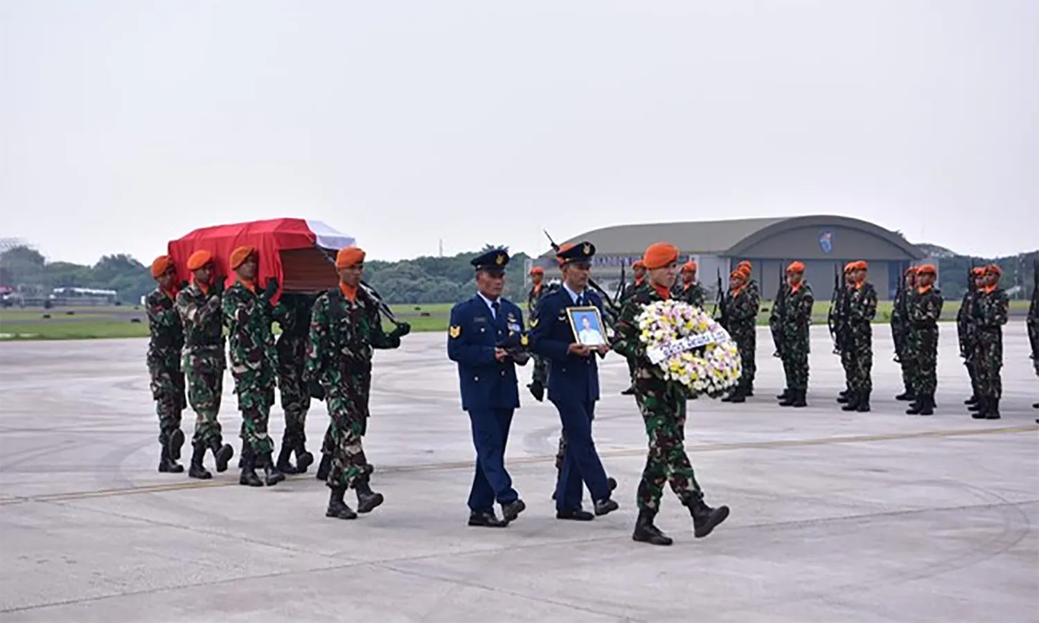 Belasungkawa KSAU Kecelakaan Prajurit Kopasgat TNI AU Latihan Terjun Payung