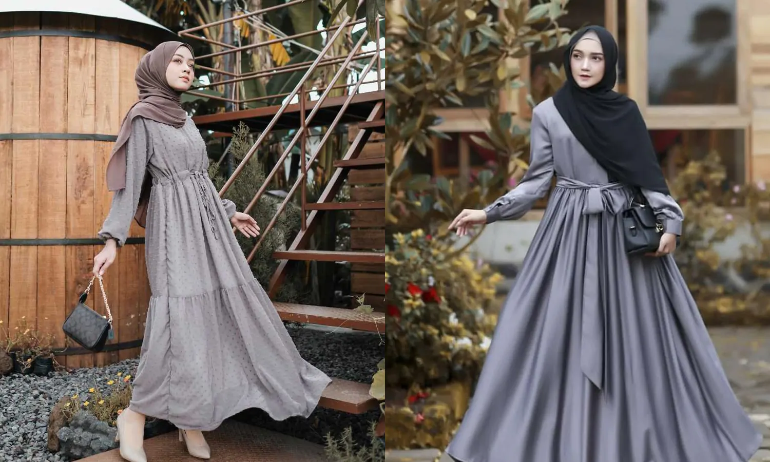 Baju Abu Abu Cocok Dengan Jilbab Warna Apa? Ini Jawabannya!