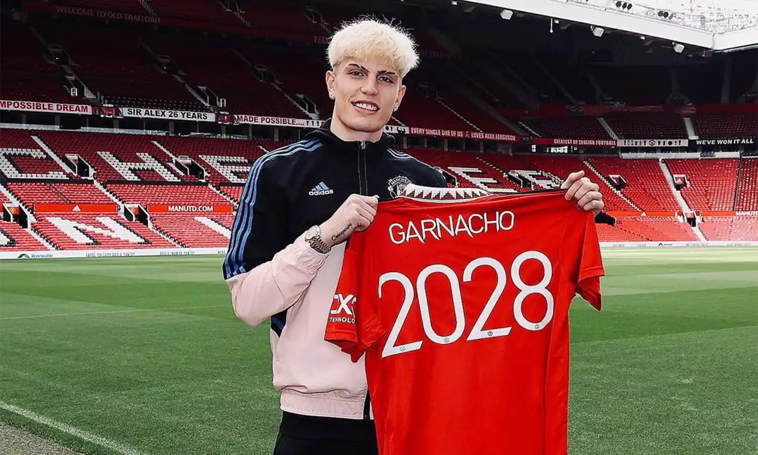 Manchester United Resmi Perpanjang Kontrak Alejandro Garnacho Hingga 2028