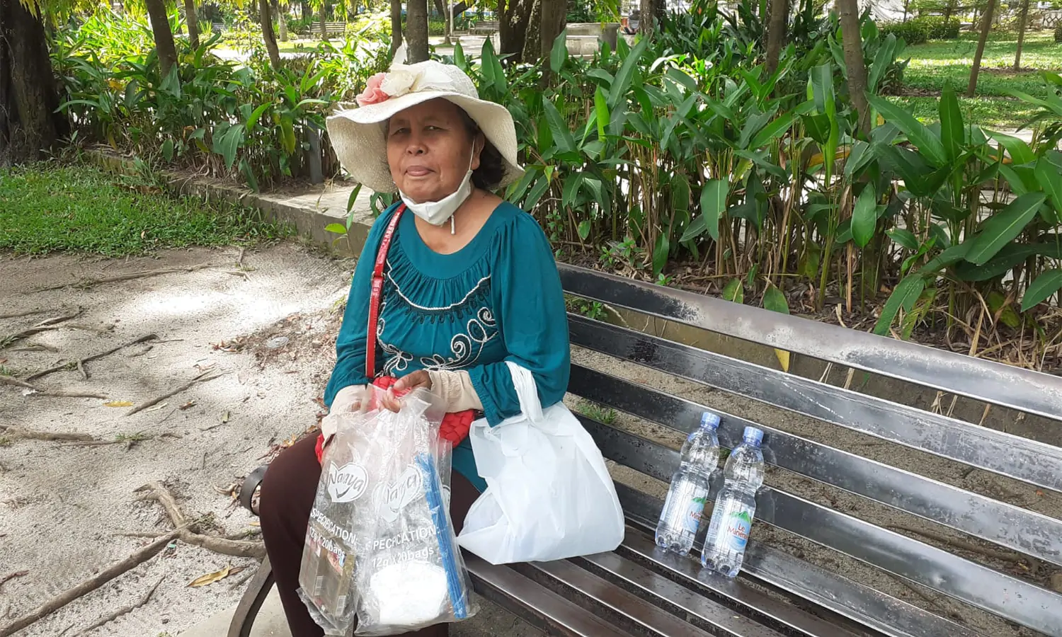 Suka Duka Pedagang Asongan di Lapangan Merdeka Pematangsiantar