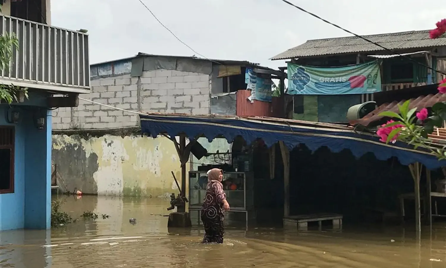 Banjir di Jakarta Rendam 20 RT hingga Ketinggian 120 Sentimeter