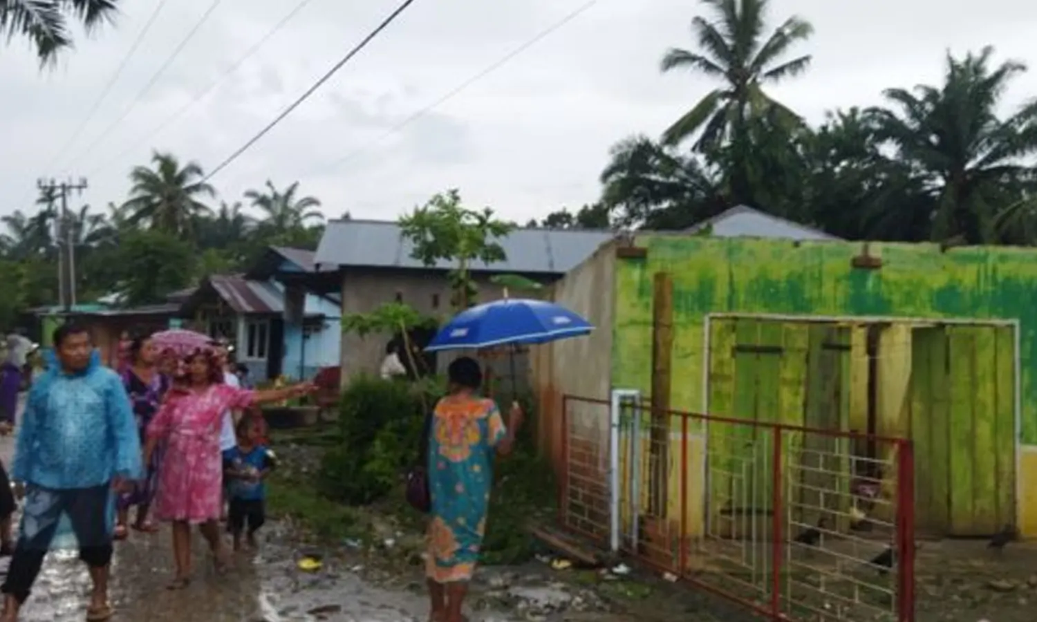 Puting Beliung Menerjang Wilayah Langkat, Puluhan Rumah Warga Rusak