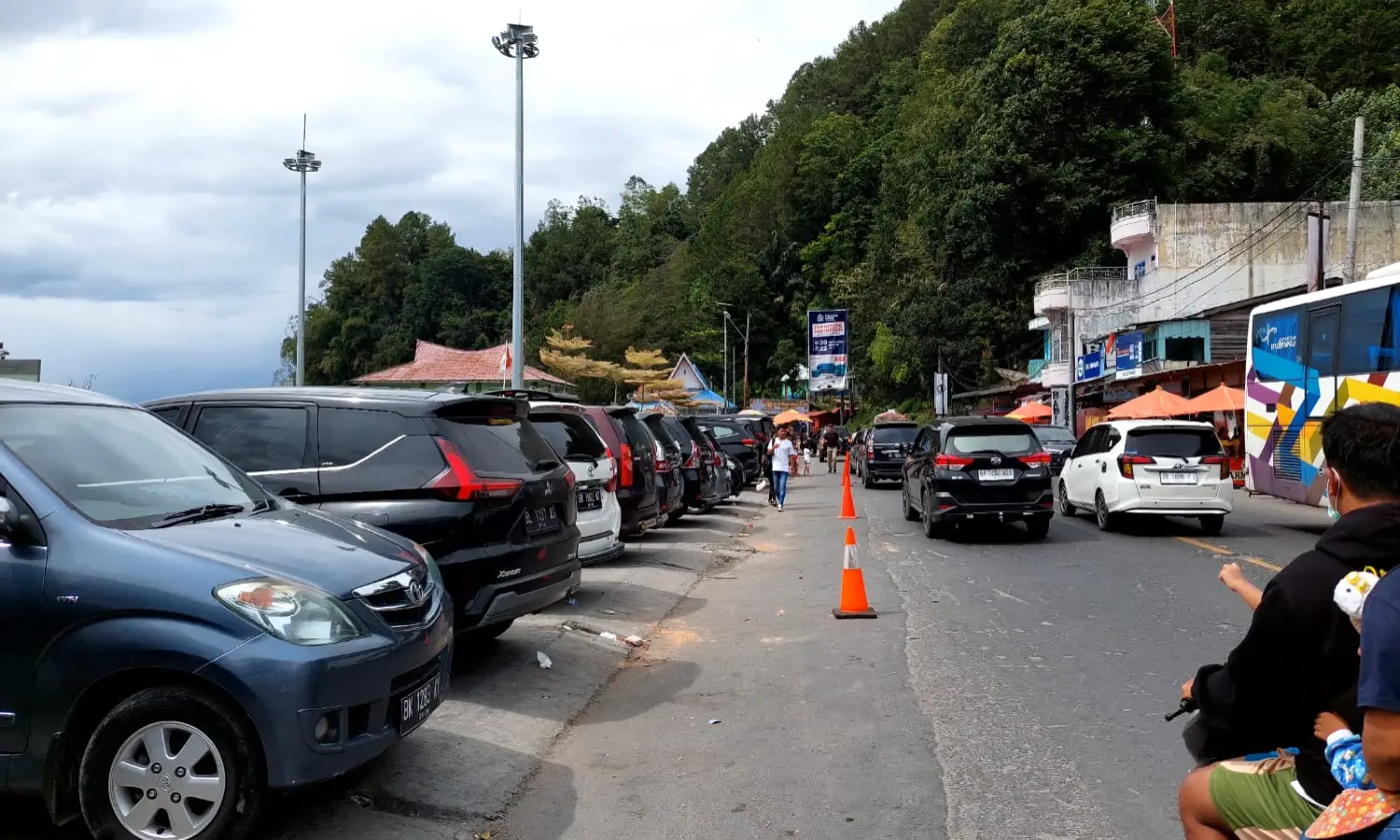 Parkir Ilegal Menjamur di Simalungun dan Kebal Hukum