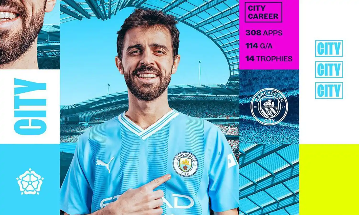 Liga Inggris: Bernardo Silva Resmi Perpanjang Kontrak di Manchester City