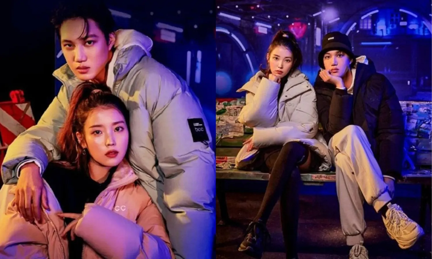 Lakukan Pemotretan Bersama, IU Disebut Tak Cocok Bersanding Dengan Kai EXO