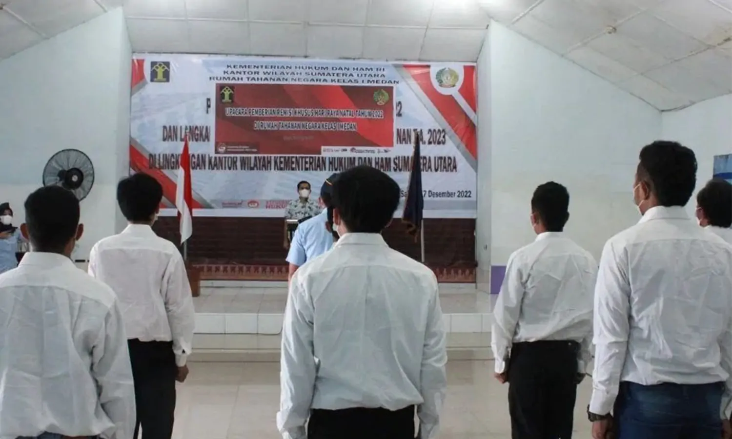 3.501 Warga Binaan di Sumut Terima Remisi Khusus Natal 2022, 31 Orang Langsung Bebas