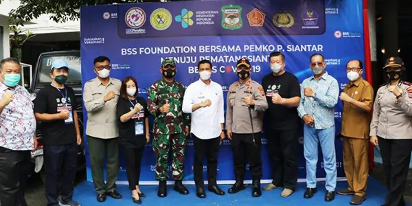 Walikota Siantar Tinjau Vaksinasi Massal Di Komplek Sultan Agung Pematangsiantar