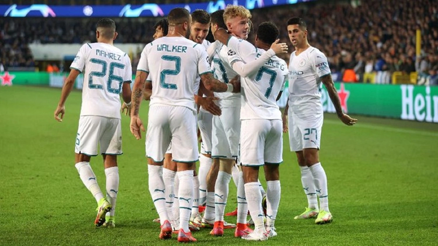 Hasil Pertandingan Liga Champion Club Brugge vs Manchester CIty: The Citizen Pesta Gol