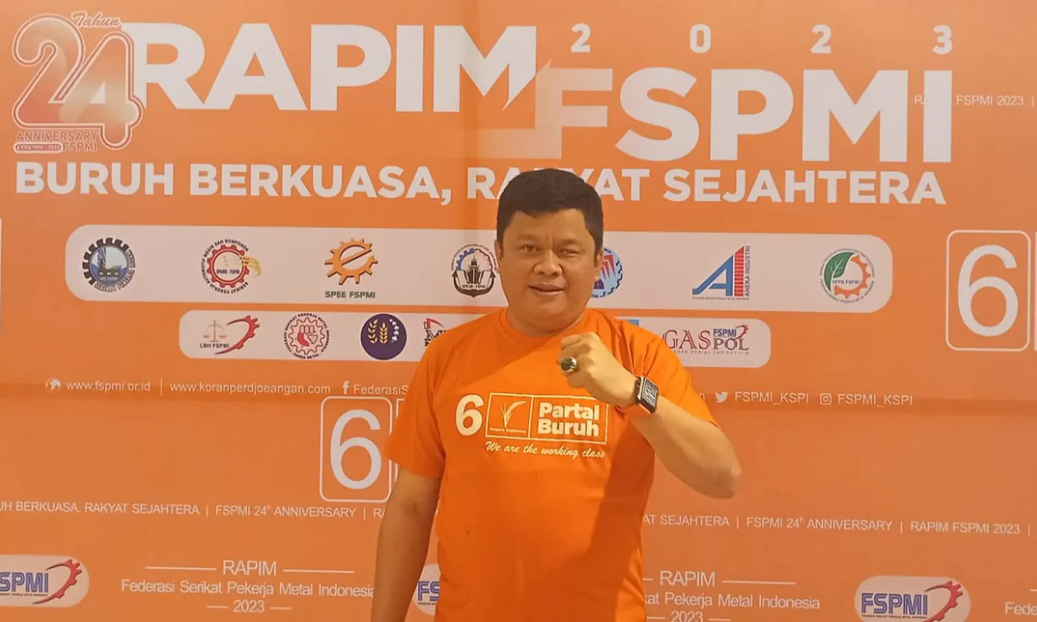Buruh Sumut Ikut Aksi ke Istana Presiden, Tolak Perppu Cipta Kerja