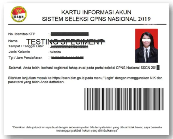 Pendaftaran Seleksi Calon Pegawai Negeri Sipil 2021 resmi di buka