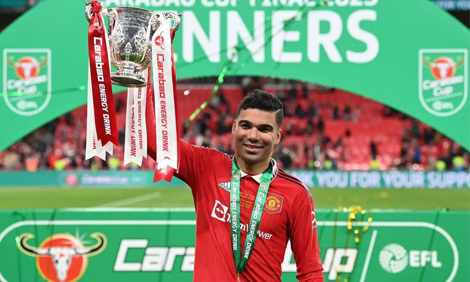 Juara Carabao Cup, Casemiro Catatkan Rekor Gila: 13 Juara dari 14 Final