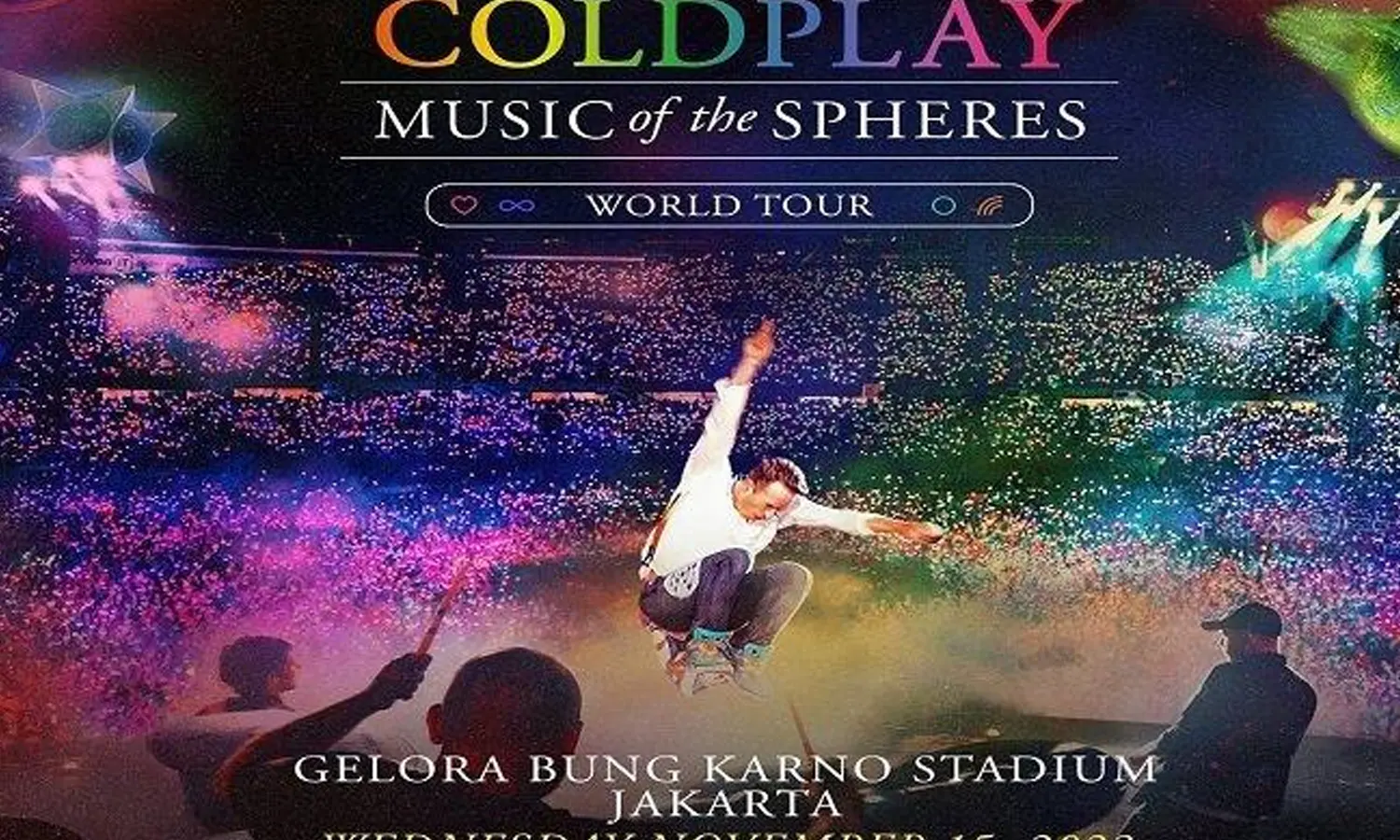 Jelang Konser Coldplay di Jakarta, Kemenparekraf Pastikan Aspek Keberlanjutan Lingkungan