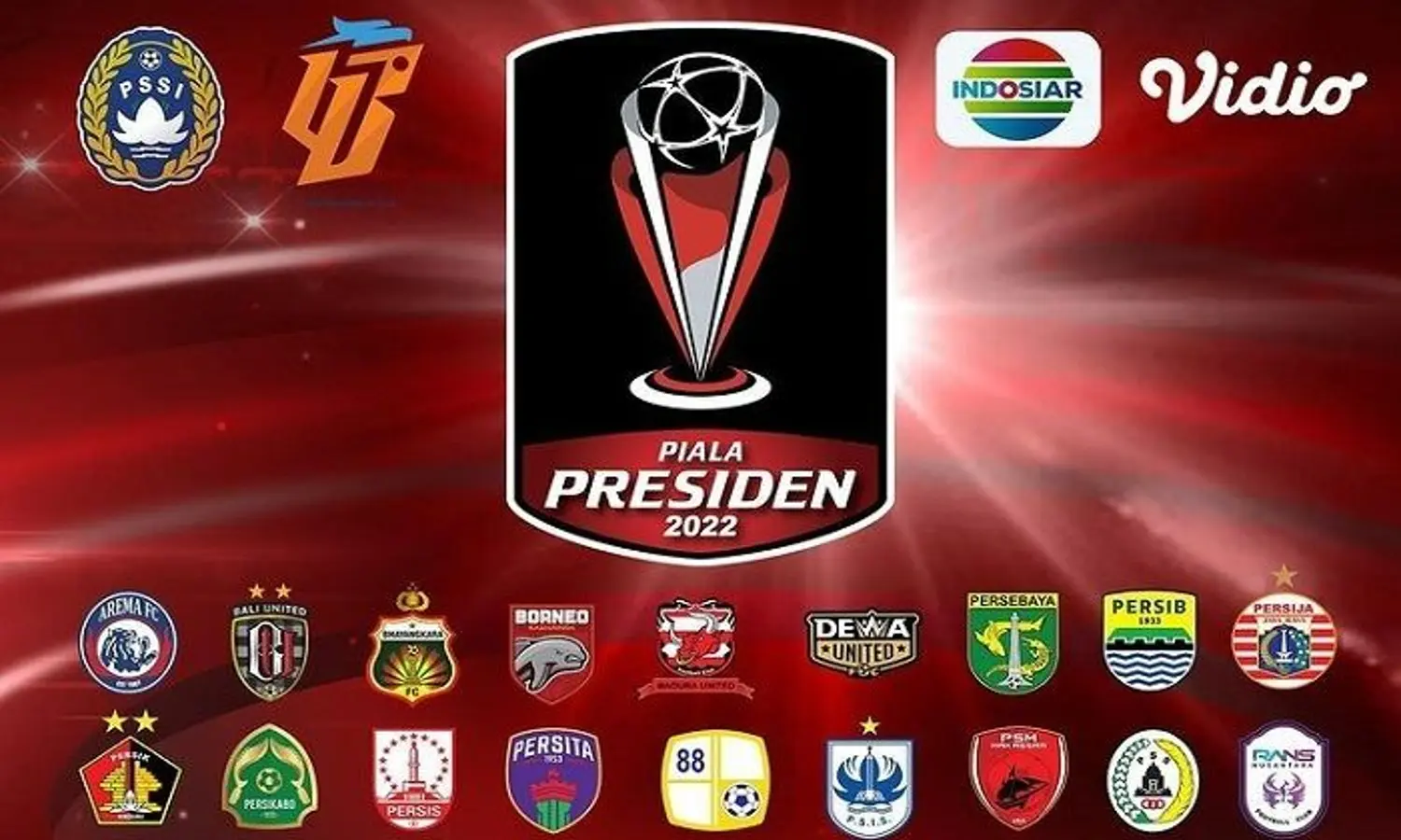 Daftar Pemain Dari 18 Tim Peserta Piala Presiden 2022