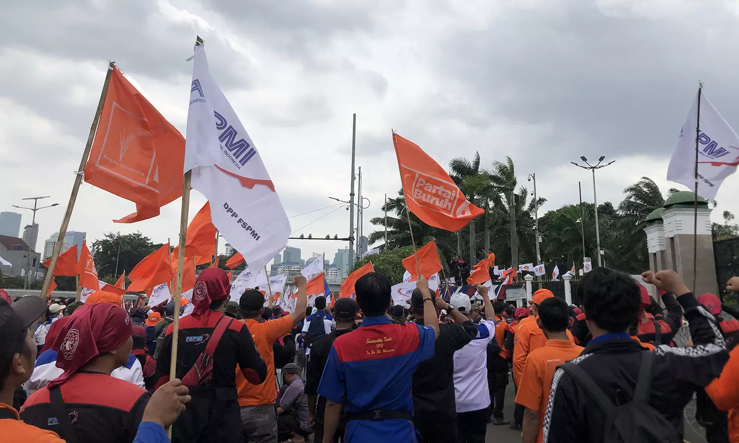 Siap Mogok Kerja Serentak, Buruh Tolak Perpu Cipta Kerja