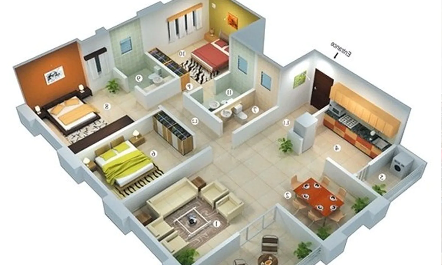 Desain Rumah Minimalis 3 Kamar Terbaru 2022
