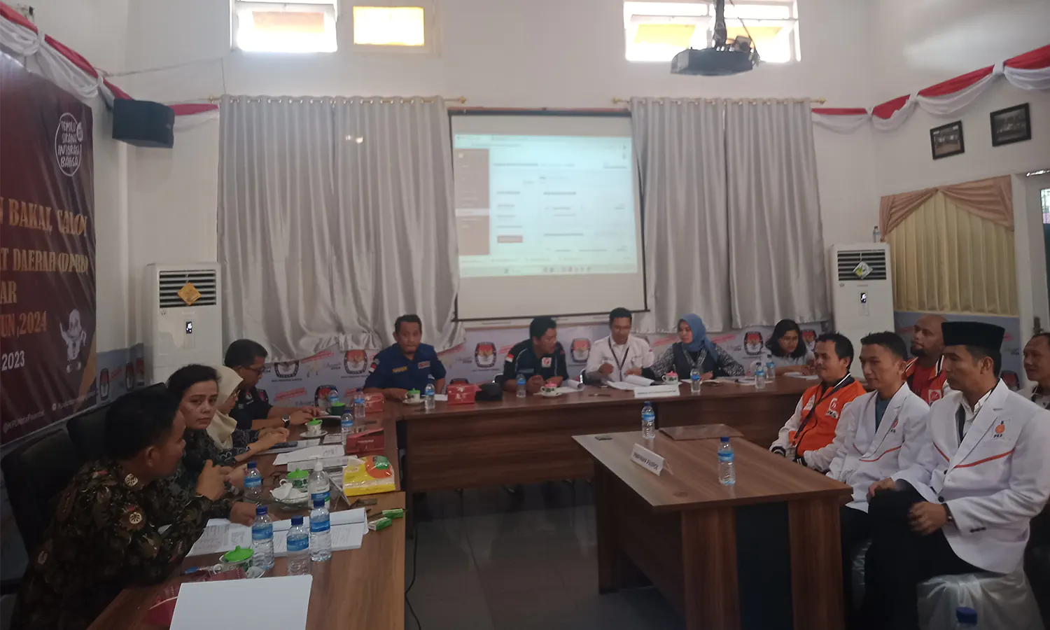 PKS dan PAN Daftarkan Bacalegnya, KPU Pematang Siantar: Berkas Lengkap!