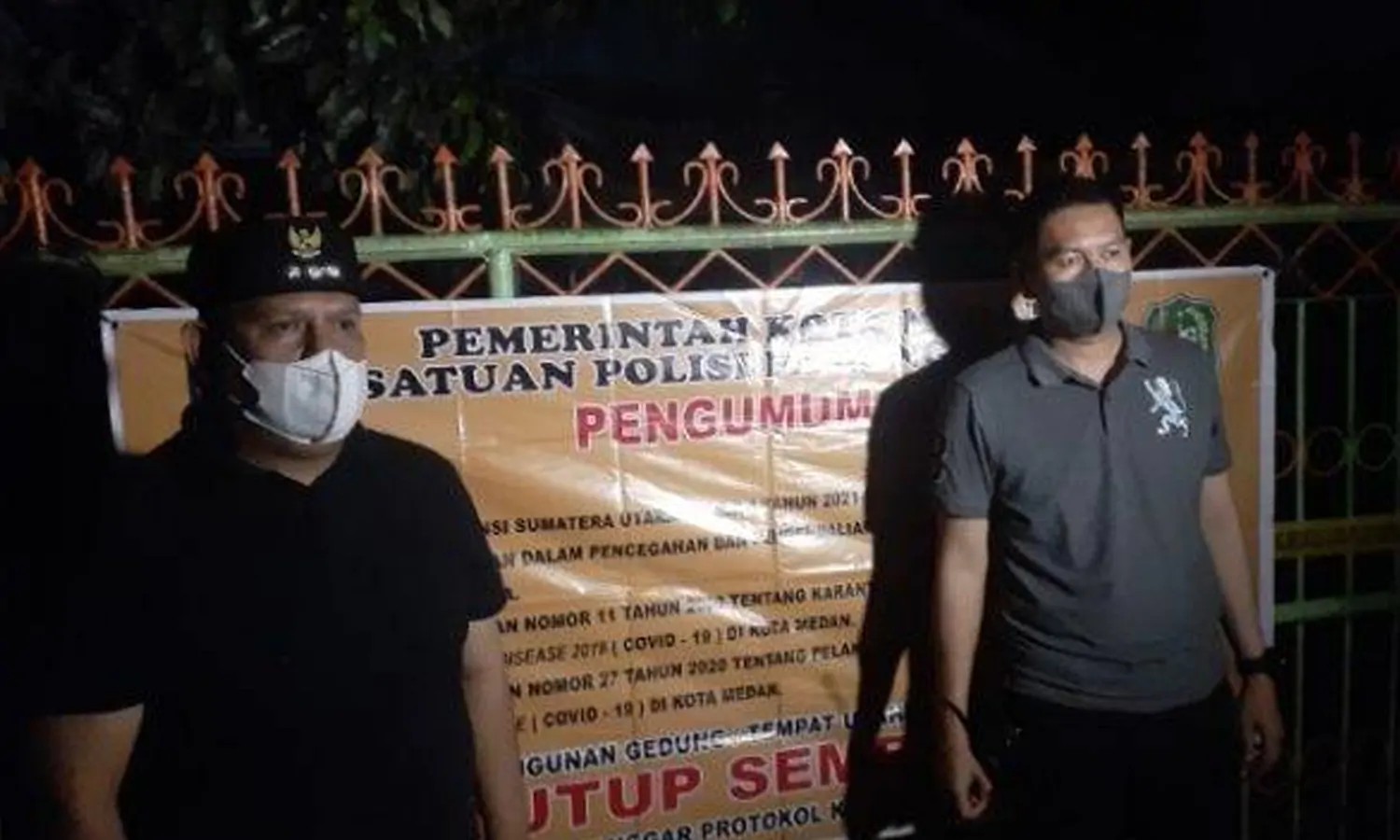 Dianggap Menggangu, Dua Kafe di Medan Disegel