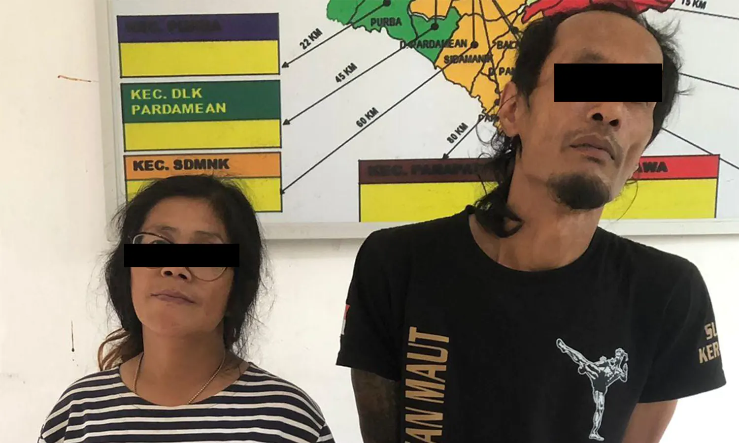 Sat Narkoba Polres Simalungun Tangkap Pria dan Wanita Pengedar Sabu di Raya