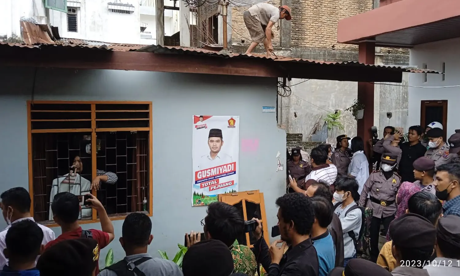 Eksekusi Rumah Warga di Gang Kebakaran Pematang Siantar Ricuh, Pemilik Tak Terima 