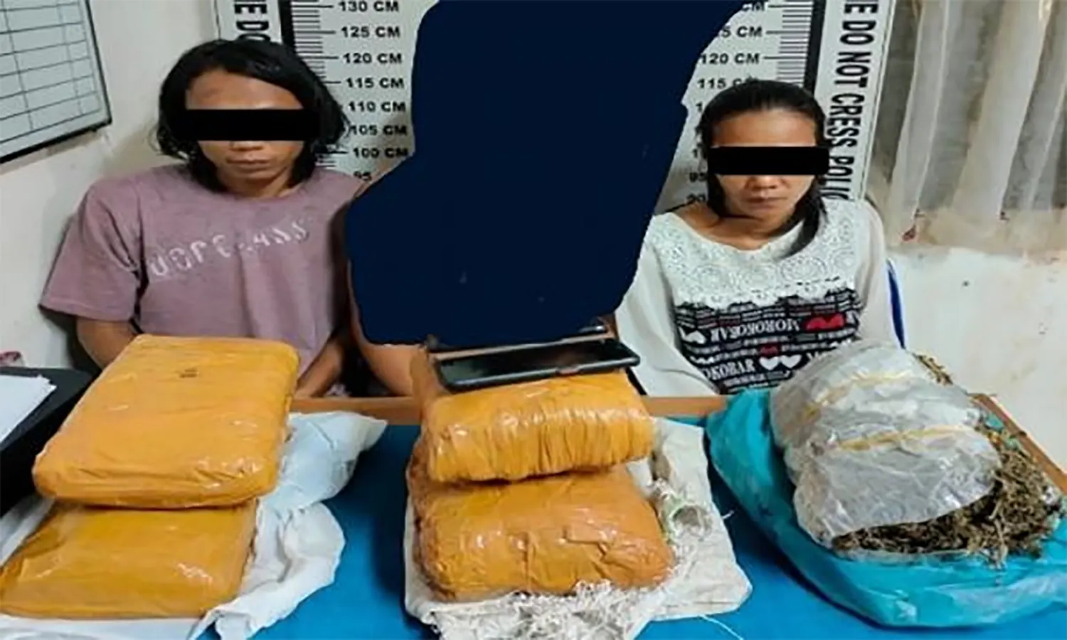 Edarkan Ganja, Emak-Emak Hingga Anak di Bawah Umur di Pematang Siantar Ditangkap