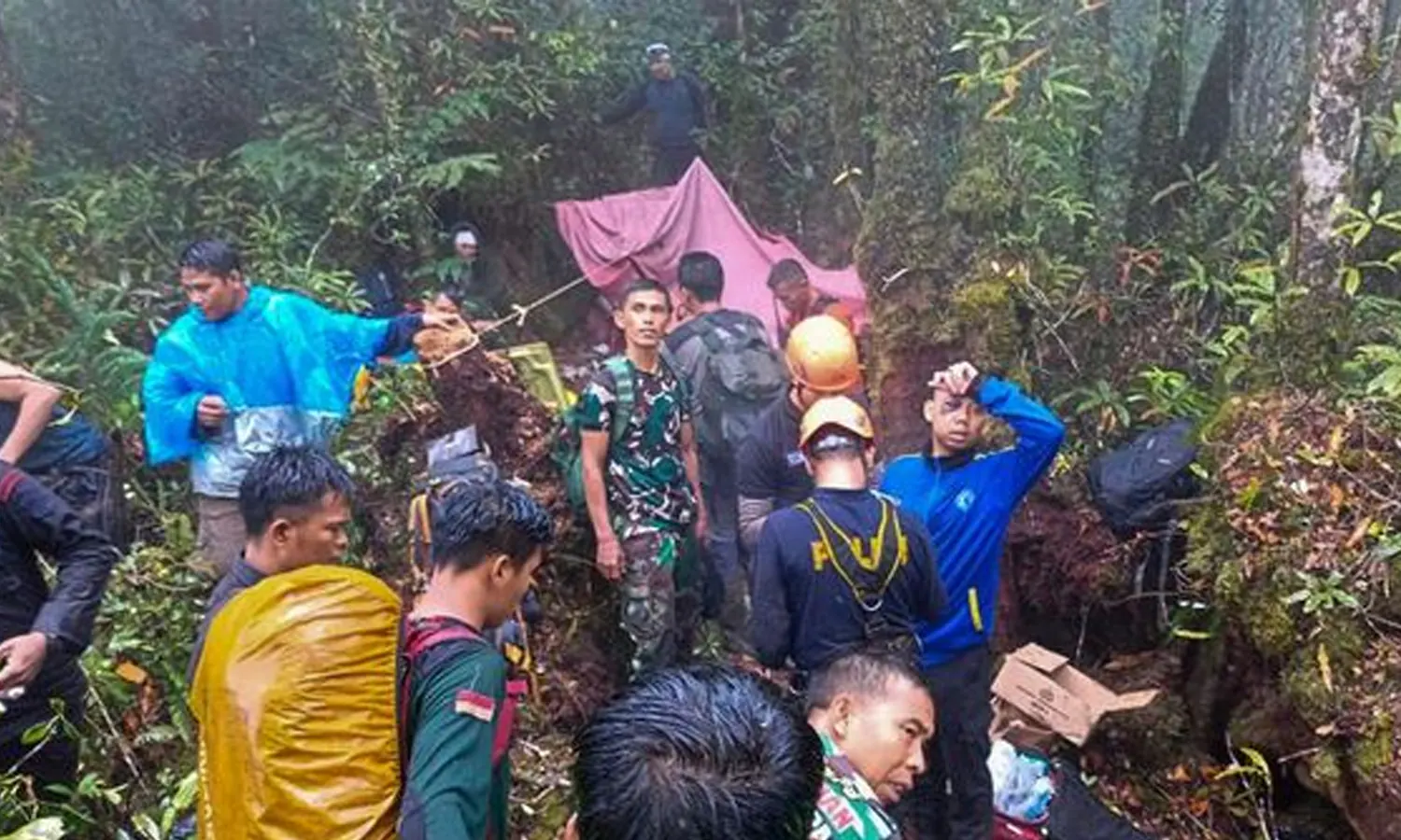 Proses Evakuasi Kapolda Jambi Dihentikan Akibat Cuaca Buruk