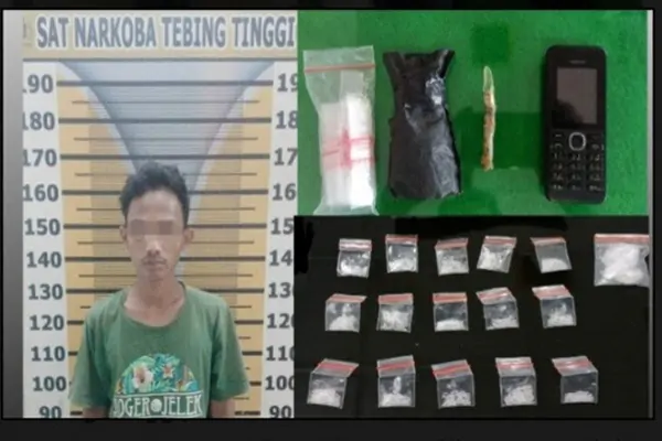 Diduga Mengedarkan Sabu, Polres Tebing Tinggi Amankan Seorang Mahasiswa