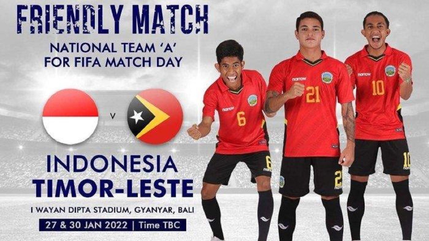 Pertandingan FIFA Matchday Timnas Indonesia Kontra Timor Leste Tanpa Penonton