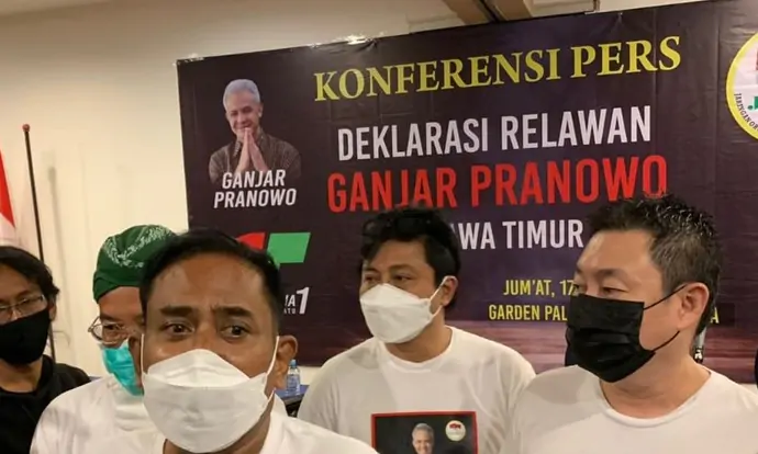 Relawan Jokowi Mania Dukung Ganjar Pranowo Capres 2024