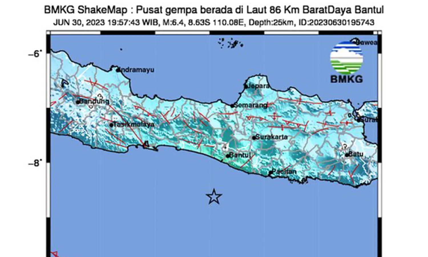 5 Fakta Gempa Magnitudo 6,4 di Bantul Yogyakarta