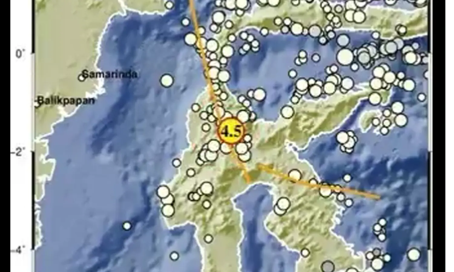 Kabupaten Sigi Diguncang Gempa 4,5 SR pada Senin Pagi