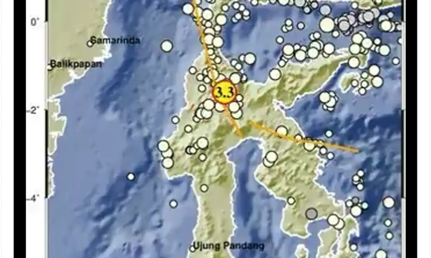 Gempa 3,3 SR Guncang Kabupaten Sigi pada Selasa Malam