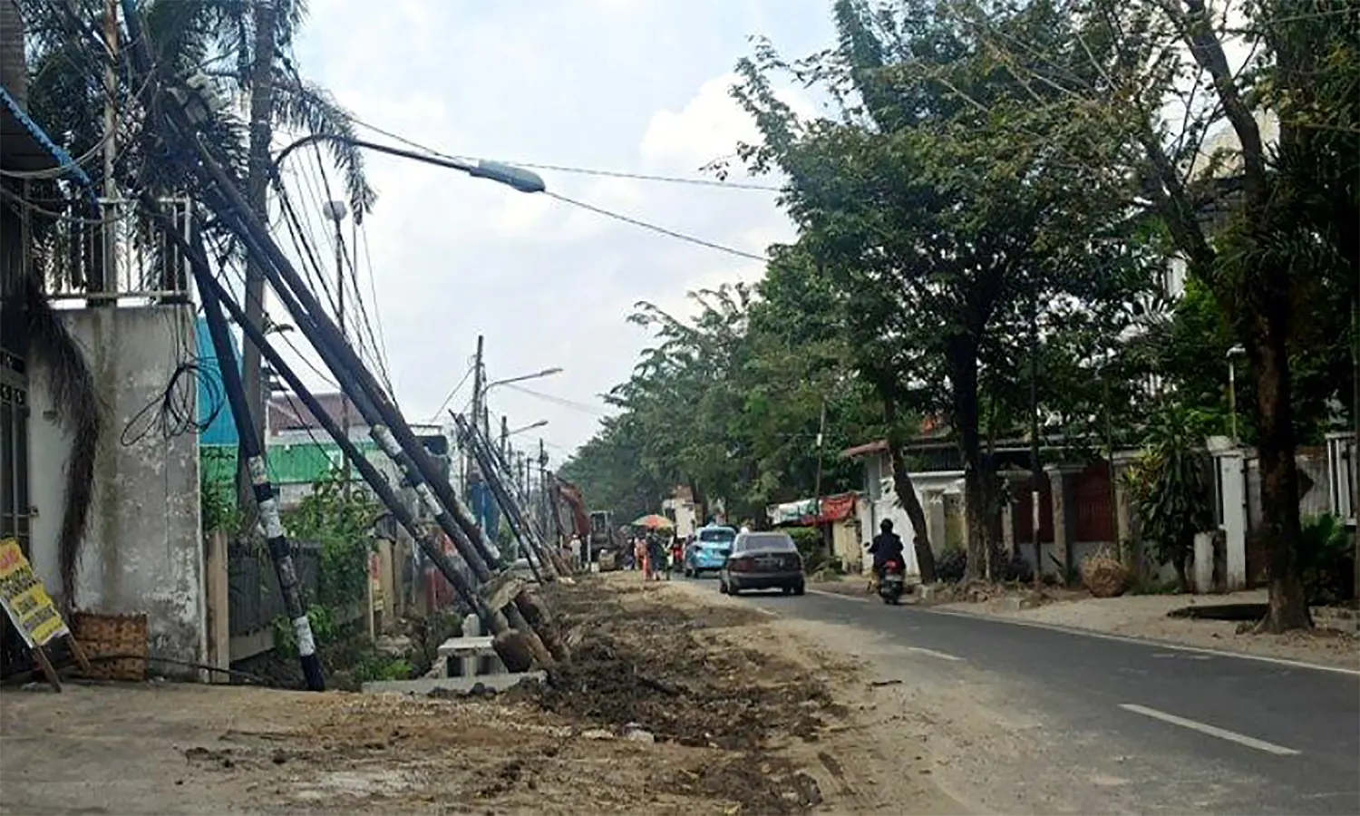 Drainase Tak Kunjung Selesai, Warga Medan Ancam Demo
