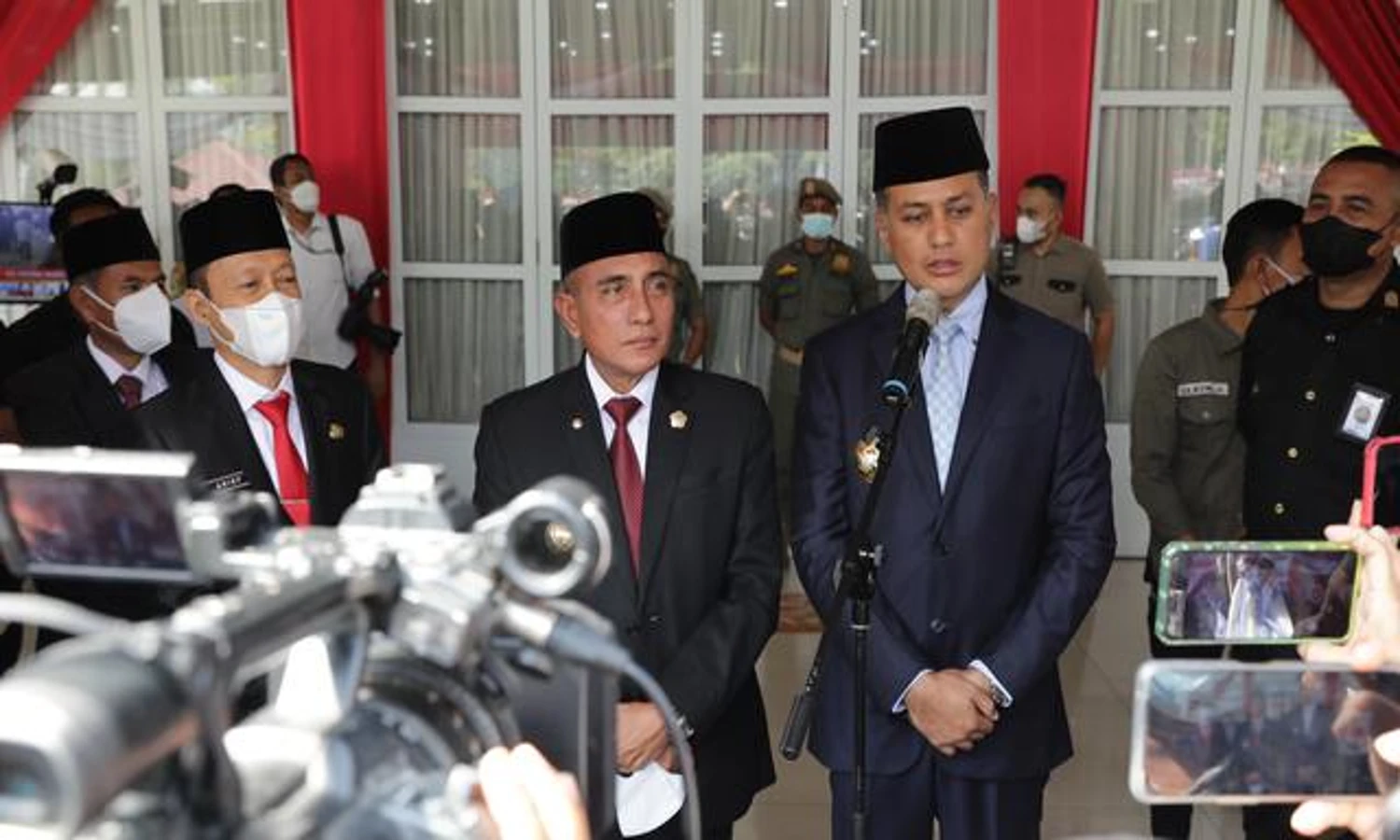 Tampil Bersama, Gubsu dan Wagubsu Tepis Isu Soal Ketidakharmonisan