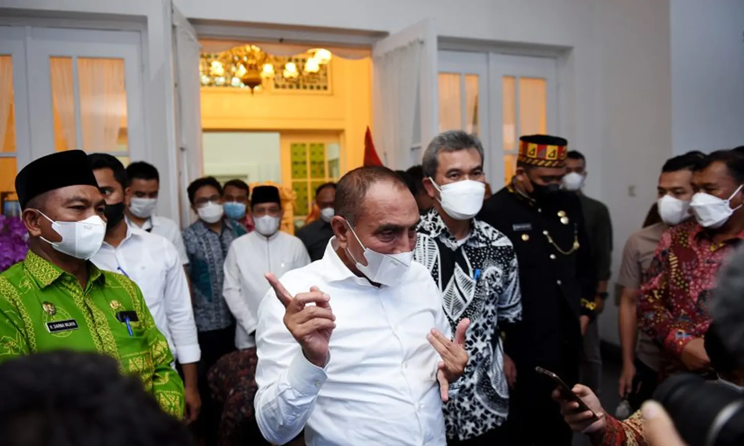 Gubsu Bertemu 4 Kepala Daerah Bahas Penanganan Banjir